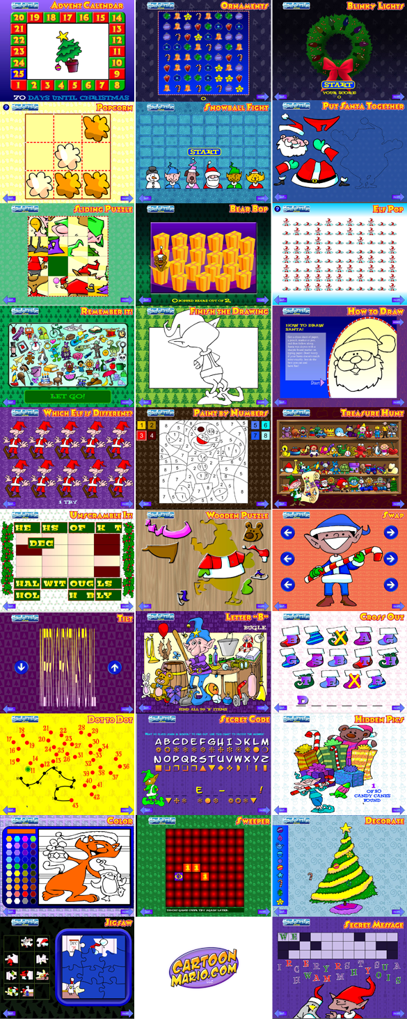 all the games you get